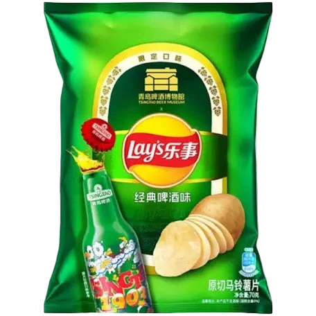 Lays FAMOUS Tsingtao Beer Chips