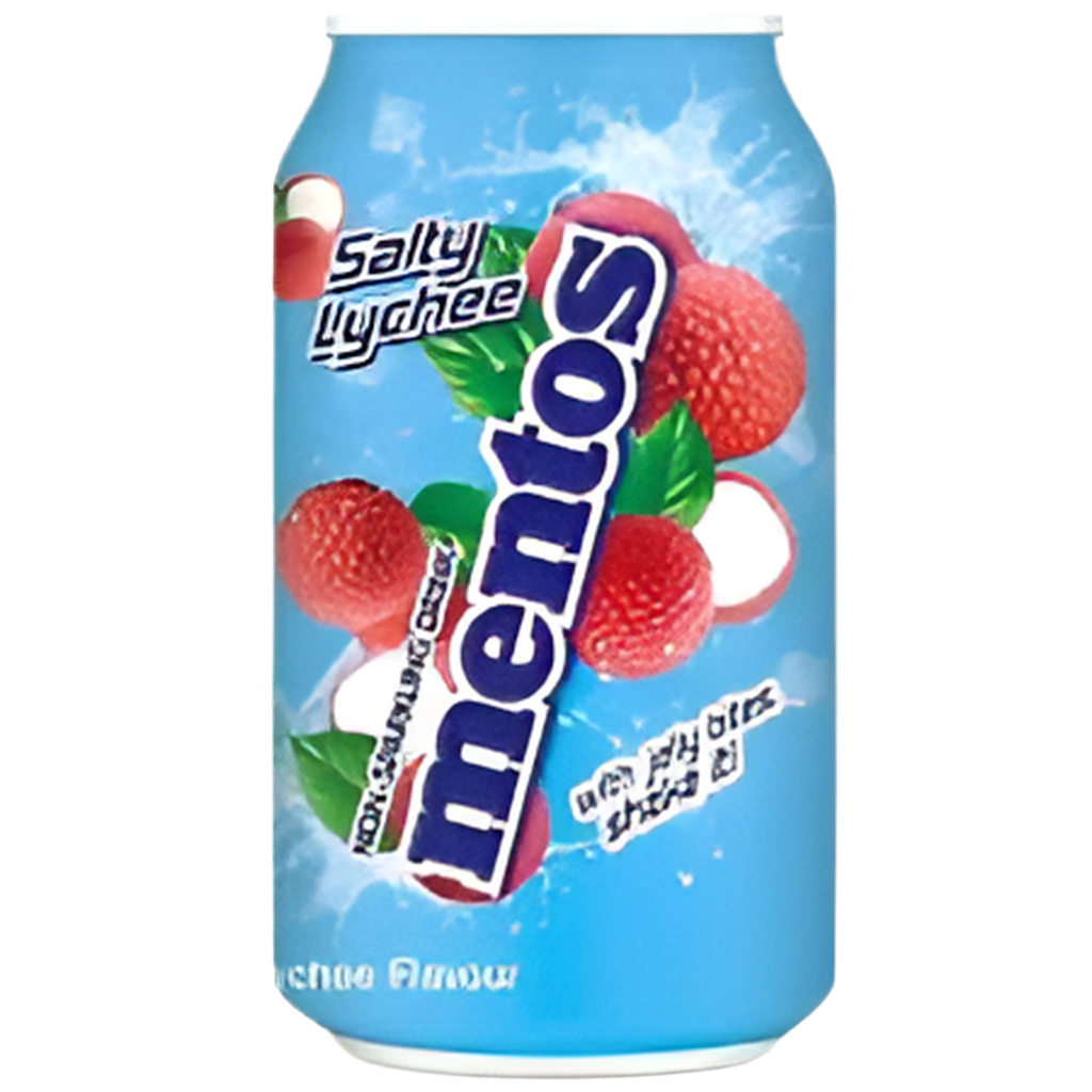 Mentos Salty Lychee Soda