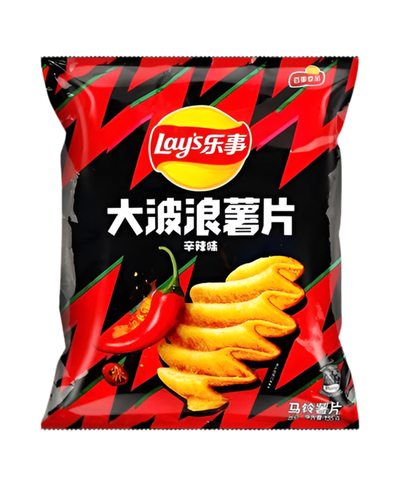 Lay’s Big Wave Spicy Red Pepper Potato Chips