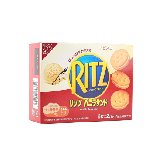 Ritz Vanilla Ice Cream Sandwiches