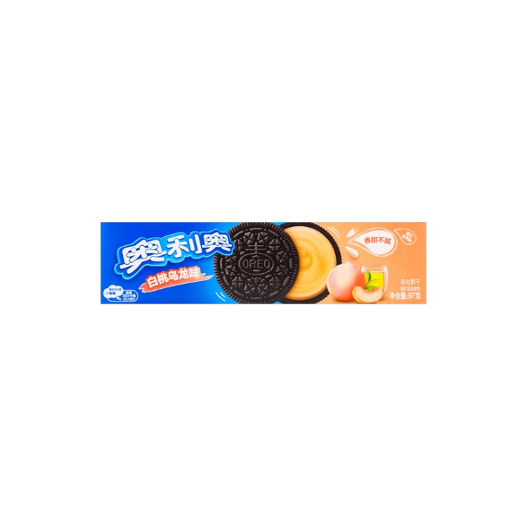 Oreo White Oolong Peach Cookies