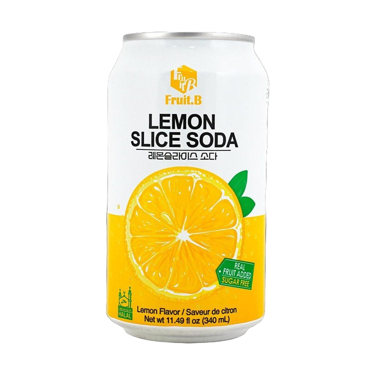 Halal Lemon Slice Soda