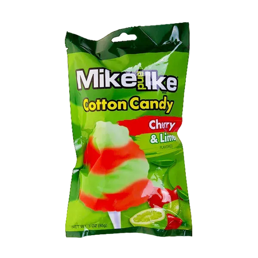 Mike and Ike’s Cherry Lime Cotton Candy